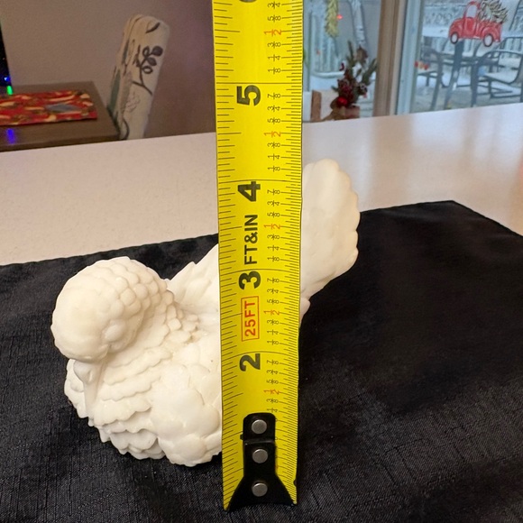 Vintage Italian Carved Alabaster Dove Figurine - Picture 5 of 6